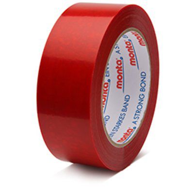 Fita adesiva de empacotamento - MONTA 257F - monta Klebebandwerk GmbH - em PVC / de borracha / vermelha