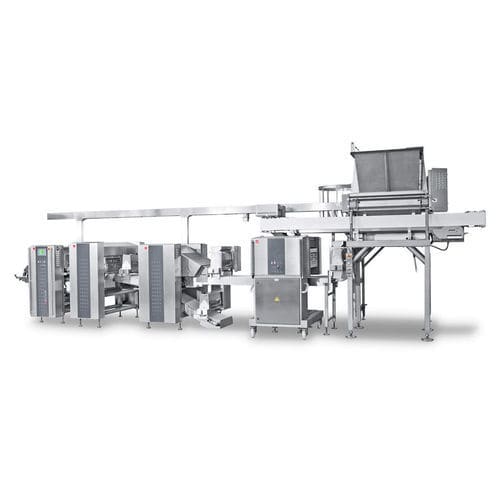 Laminador de massa com 1 saída - DOUGHLINER 700 - FRITSCH Bakery Technologies GmbH & Co. KG - com mecanismo de corte