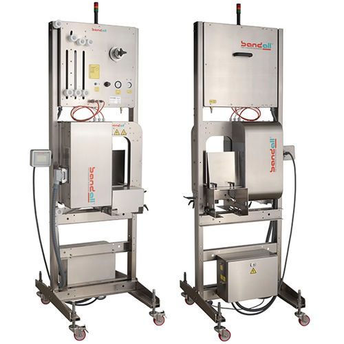 Máquina cintadora automática - Bandall B.V. - para impressão / para a indústria alimentícia / para caixas pequenas