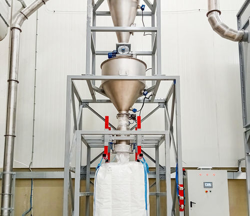 Ensacadeira de big-bags automática - DÜZLEM METAL SANAYI VE TICARET LTD STI - para materiais a granel / de pós / industrial
