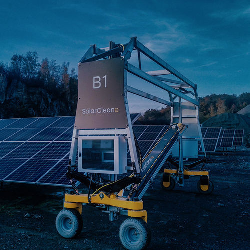 Robô de limpeza para painéis solares - B1 - SolarCleano SARL - limpeza úmida / móvel