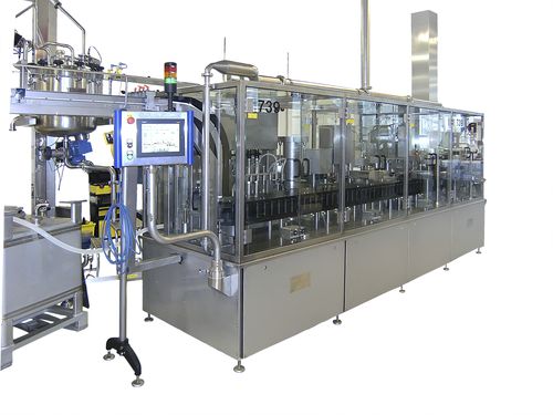Máquina embaladora automática - AL110 - Gustav Obermeyer GmbH u Co KG - contínua / para engarrafamento