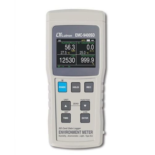 Medidor de temperatura - EMC-9400SD - Lutron - de umidade relativa / de potência / de intensidade luminosa