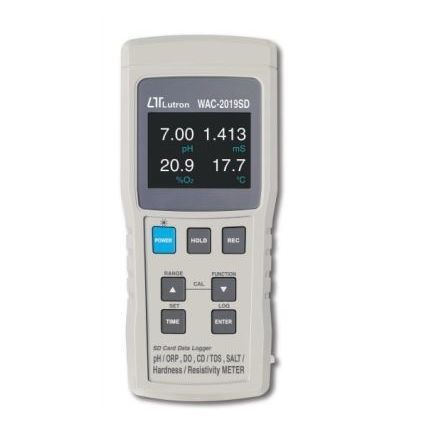 Medidor de temperatura - WAC-2019SD - Lutron - TDS / de resistividade / de pH