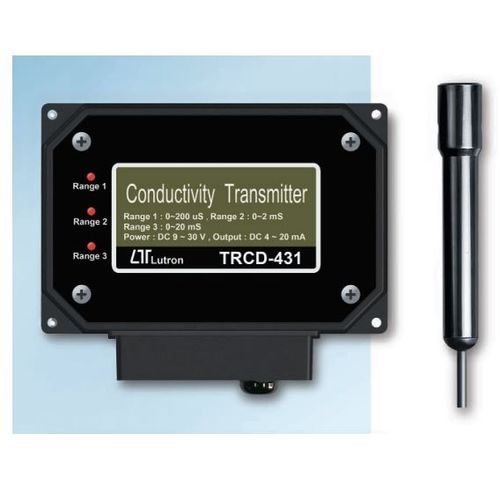Transmissor de condutividade para a indústria alimentícia - TRCD-431 - Lutron - para água / com medição de temperatura