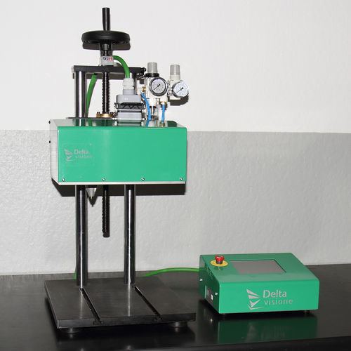 Máquina de marcação por riscagem - DEV 7 - Delta Visione - para metais / de bancada / industrial