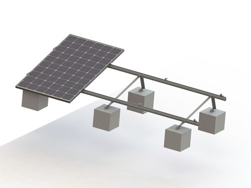Estrutura de fixação fotovoltaica no solo - ANTAI