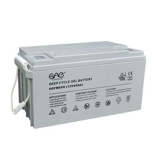 Bateria gel chumbo-ácido - Foshan Top One Power Technology Co., Ltd. - monobloco / 12 V / solar