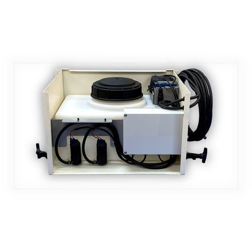 Sistema de lavagem com projeção de água - Atonometrics - automático / para célula de referência solar / para sensor de sujidade
