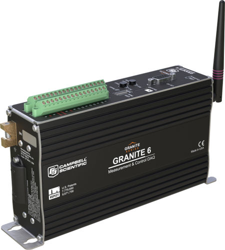 Sistema de aquisição de dados para análises ambientais - GRANITE 6 - Campbell Scientific Ltd. - modular / de alta definição / inteligente