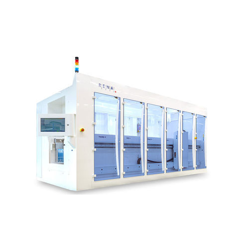 Linha de processamento para vidro -  BatchGlass LF HTX - RENA Technologies GmbH - para gravação / por via úmida