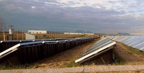 Estrutura de fixação fotovoltaica no solo - CS+ - Renusol Europe GmbH - para instalação horizontal / em alumínio / autoportante