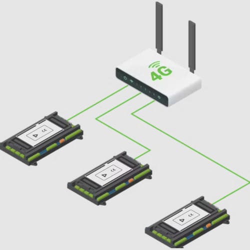Roteador celular - ComAp - LTE / Ethernet / WAN