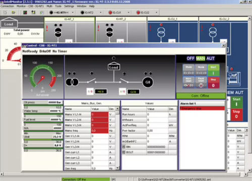 Software de monitoramento - InteliMonitor - ComAp - SCADA / configuração / de arranque