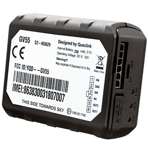 Rastreador veicular de pequenas dimensões - GV55 - Queclink - GSM / GPRS / para rastreamento de frota de veículos