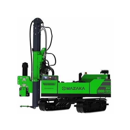 Equipamento para cravação de postes hidráulico - MW1000-TX5 - Mazaka Makina San.Ve Tic. LTD. Sti - montado em escavadeira