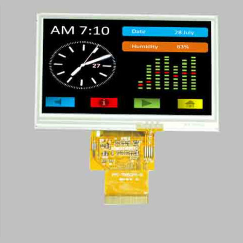 Módulo de visualização TFT LCD - MLT035R40-15 - Maclight Display Co., Limited - com tela sensível ao toque capacitiva / com tela sensível ao toque resistiva / em cores