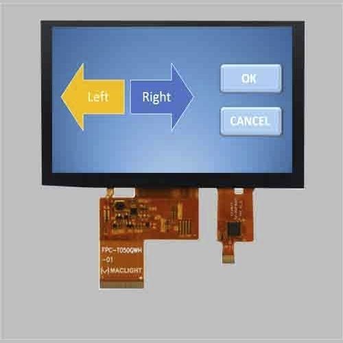 Módulo de visualização TFT LCD - MLT050W40-CT31 - Maclight Display Co., Limited - IPS / com tela sensível ao toque capacitiva / em cores