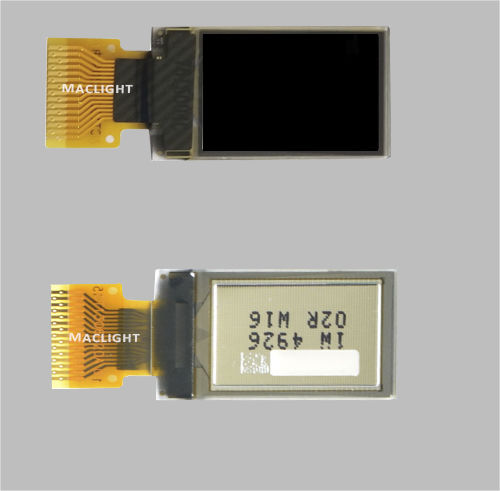 Módulo de visualização OLED - MLD071-4864A - Maclight Display Co., Limited - monocromático / gráfico / 48 x 64