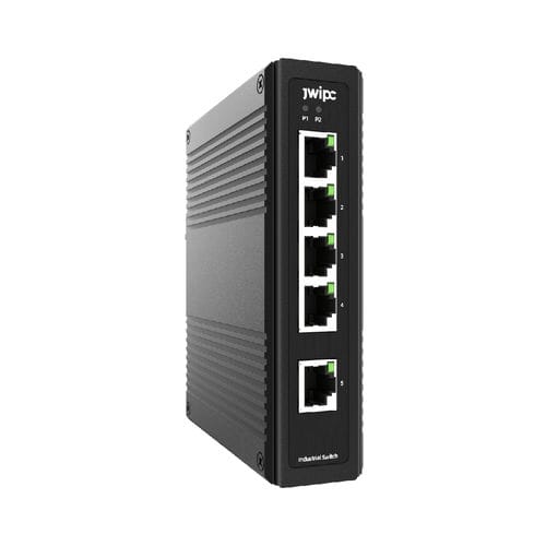 Switch de rede não gerenciável - ISG305 - JWIPC TECHNOLOGY CO., LTD. - 5 portas / Gigabit / para trilho DIN