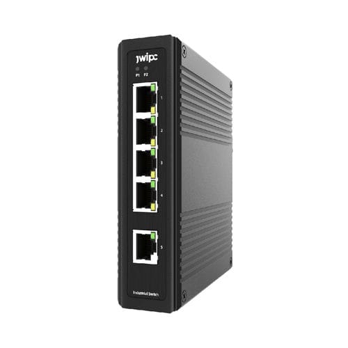 Switch de rede não gerenciável - ISF105P - JWIPC TECHNOLOGY CO., LTD. - 5 portas / 10/100BaseT(X) / para trilho DIN