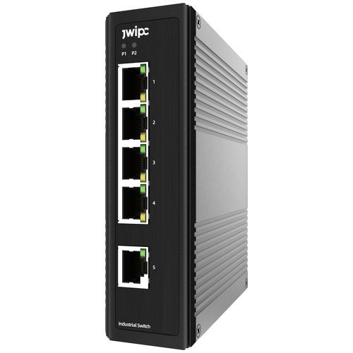 Switch de rede não gerenciável - ISG305P-24V - JWIPC TECHNOLOGY CO., LTD. - 5 portas / Gigabit Ethernet / para trilho DIN