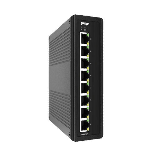 Switch de rede não gerenciável - ISG308P-24V - JWIPC TECHNOLOGY CO., LTD. - 8 portas / Gigabit Ethernet / para trilho DIN