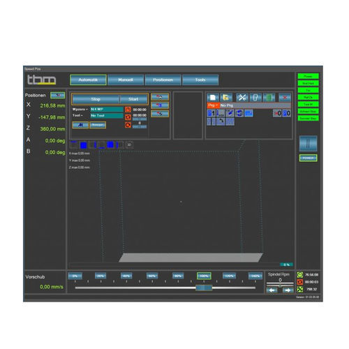 Software de interface - SPEED POS - TBM Technisches Büro München GmbH - de automação / gráfico / de pós-processamento NC