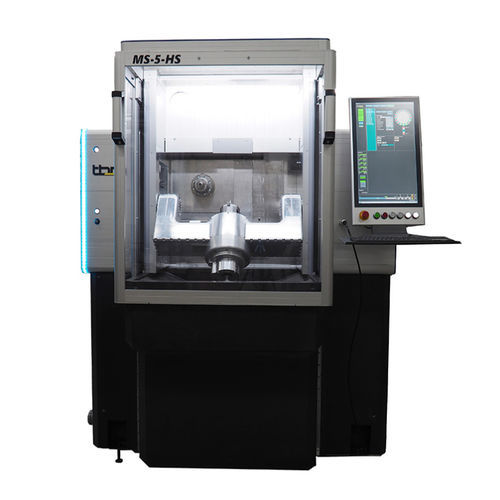 Fresadora CNC horizontal - MINISPEED MS 5-HS  - TBM Technisches Büro München GmbH - de 5 eixos / para vidro / com mesa giratória