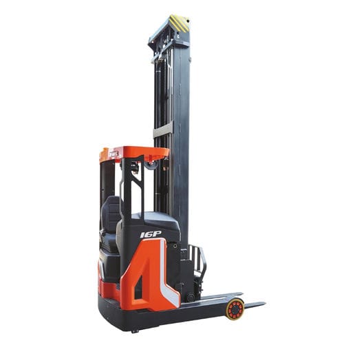 Empilhadeira retrátil elétrica - RT16PRO series - STOCKMAN - com operador sentado lateralmente / para paletes / para armazém