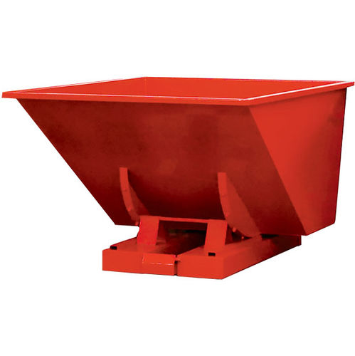 Caçamba autobasculante metálica - SBA series - STOCKMAN - para resíduos / para empilhadeira / automática