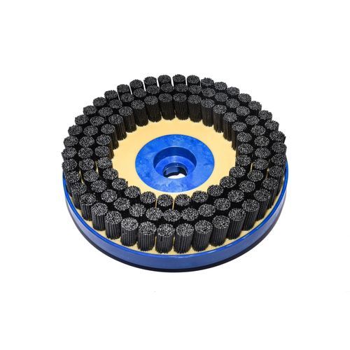 Escova circular - Bundle 62 - Cepicat - de rebarbagem / em alumínio / de carbureto de silício