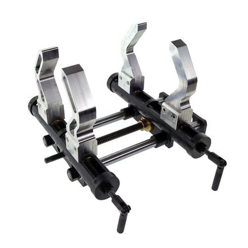 Posicionador manual - SSJ series - Hebei Mingmai Technology Co., Ltd. - linear / de 1 eixo / com cabeçote móvel e contra-ponta