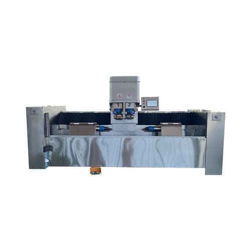 Retífica para peças a usinar - STYM series - Qingdao hongyuanxinyu - CNC / de duas cabeças