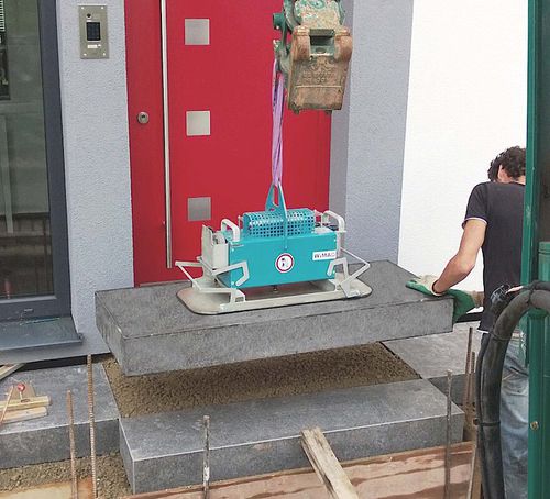 Balancim com ventosas em H - 820  - WIMAG GmbH - para chapa / para ladrilhos em pedra / para placas de concreto