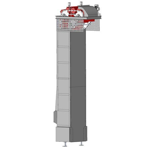 Elevador de canecas para a indústria alimentícia - Schmatec GmbH - de esteira / de corrente