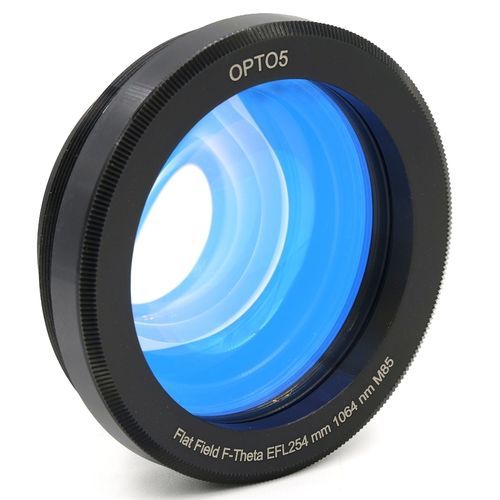 Lente F-theta - OPTO5 srl - em vidro óptico / de infravermelho / para óptica