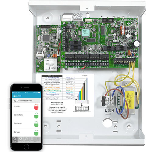Painel de controle híbrido - PCX 46 APP - Pyronix