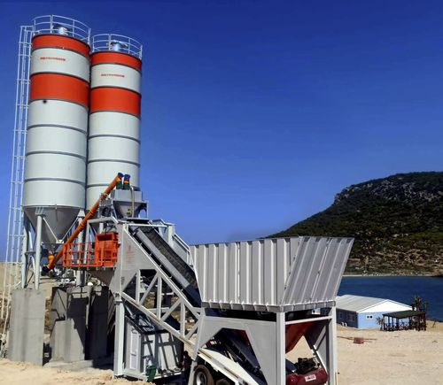 Silo soldado - Polygonmach - de cimento / para produtos a granel / para concreto