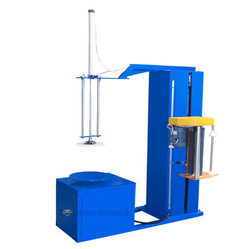Envolvedora com plataforma giratória - Shandong Sapphire Packaging Machinery - vertical / automática / para encomendas
