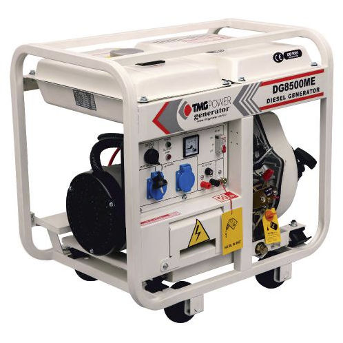 Grupo gerador de energia a diesel - DG8500ME - TMG POWER - monofásico / 50 Hz / refrigerado a ar