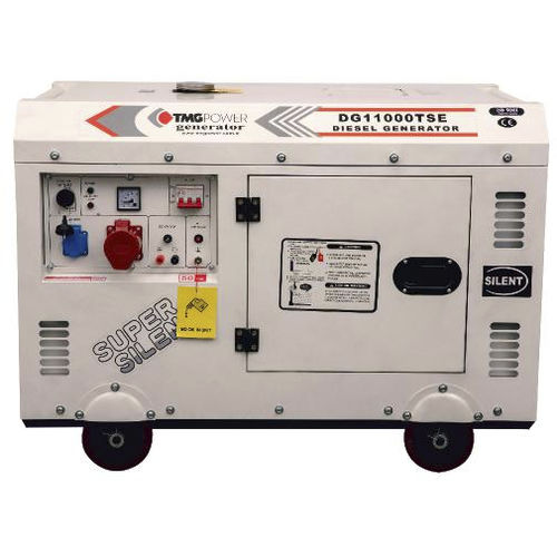 Grupo gerador de energia a diesel - DG11000TSE - TMG POWER - monofásico / 50 Hz / refrigerado a ar
