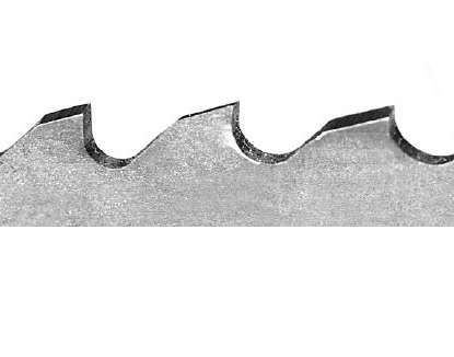 Lâmina para serra de fita - DEMON RTX - BSW BLADE SRL - de aço rápido / para aço / para tubos