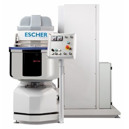 Amassadeira espiral - MT Line series - Escher mixers - para padaria / com bacia fixa / em aço inoxidável