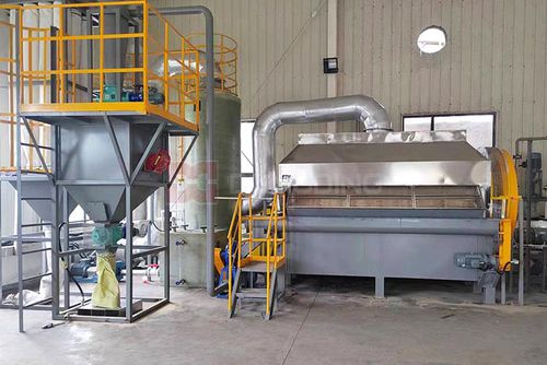 Secador de tambor rotativo - JHD series - Dongding Machinery - para garrafas / de revestimento / indireto