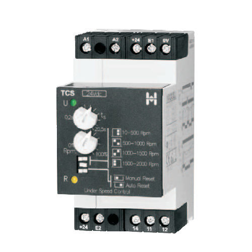Relé de controle de velocidade reduzida - TCS series  - HIQUEL - 1 NA/NF / CA/CC / para trilho DIN