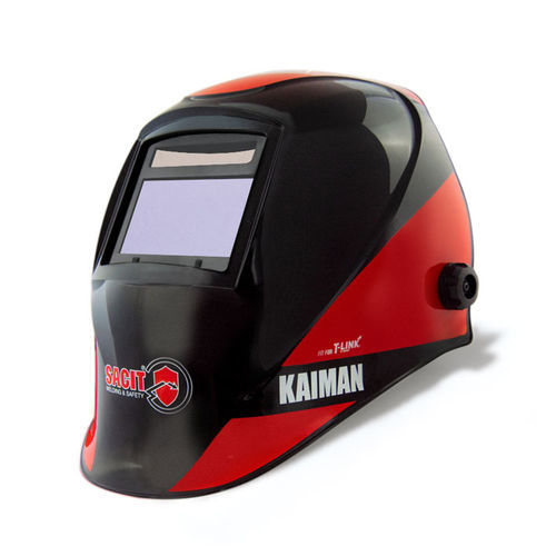 Máscara de solda com escurecimento automático - KAIMAN - SACIT - EN 175 / EN 379 / TIG