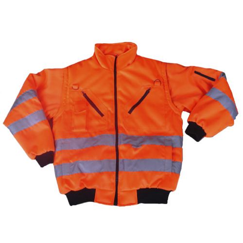 Jaqueta de alta visibilidade - 950AV - SEBA PROTEZIONE srl - de trabalho / impermeável / em poliéster