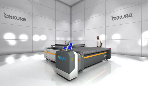 Máquina de corte com faca - OKC2530 - Okkura Limited - para borracha / para espuma / para tecidos