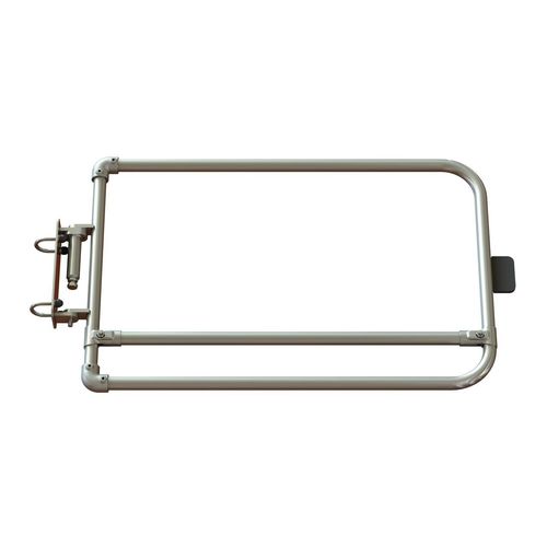 Portão em aço galvanizado - SGEU600GV  - Fisher Alvin Limited - de abrir / semiautomático / para controle de acesso